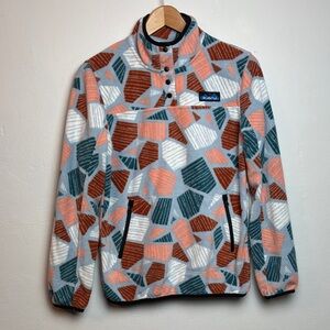 Kavu Cavanaugh Women’s Rocky Falls Fleece Pullover Snap XS